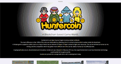 Desktop Screenshot of huntercoin.org